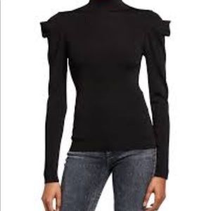 Alice & Olivia Black Long Sleeve Sweater, NWT, XL